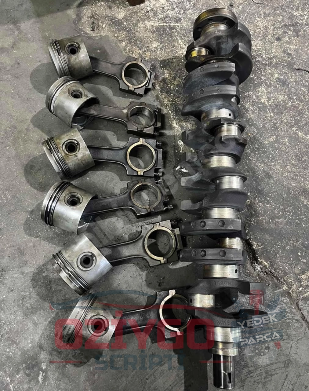 BMW E30 E34 M20 B20 TERTEMİZ KOL PİSTON TAKIMI